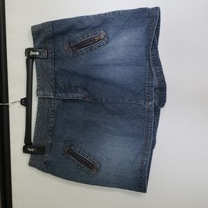 Xhilaration Jean Skort Size 13 Juniors